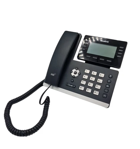 Yealink IP Telefon SIP-T53W VoIP-Telefon, schwarz schnurgebunden Business Phone