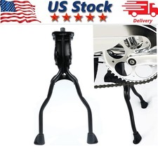 Bicycle Black Alloy Double Kickstand For 26-29" Bicycles MTB Mountain Bike Part