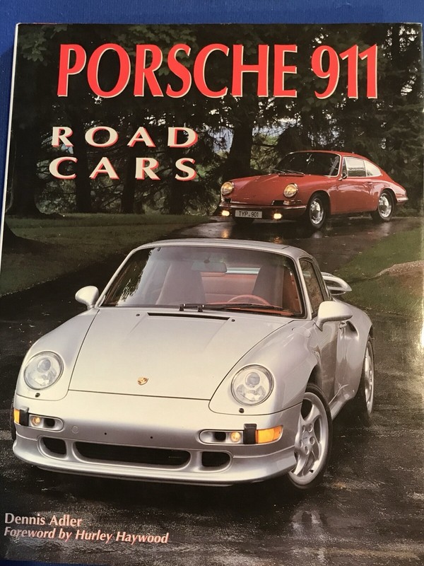 Porsche 911 road cars book!! hardcover with dust jacket!