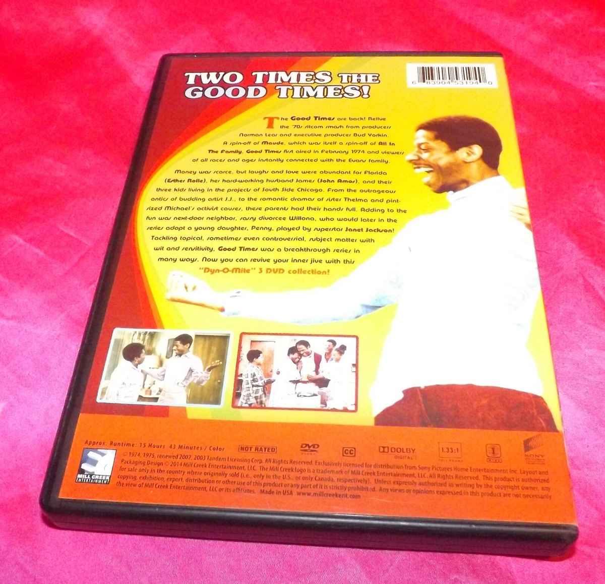 🌈 Good Times: First Second Season 1 & 2 One Two DVD 2014, 3