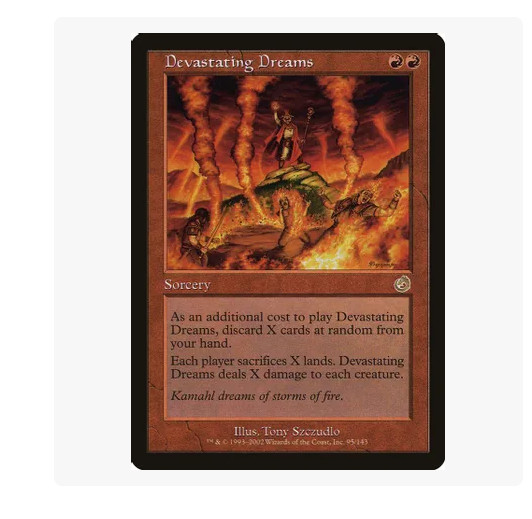 Devastating Dreams 1x MtG Torment TOR SP/NM