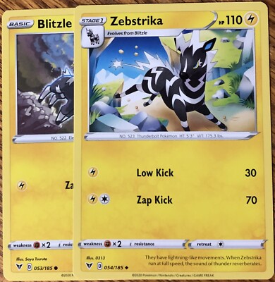 Blitzle 53/185, Zebstrika 54/185 - Evo Line - Vivid Voltage - Read