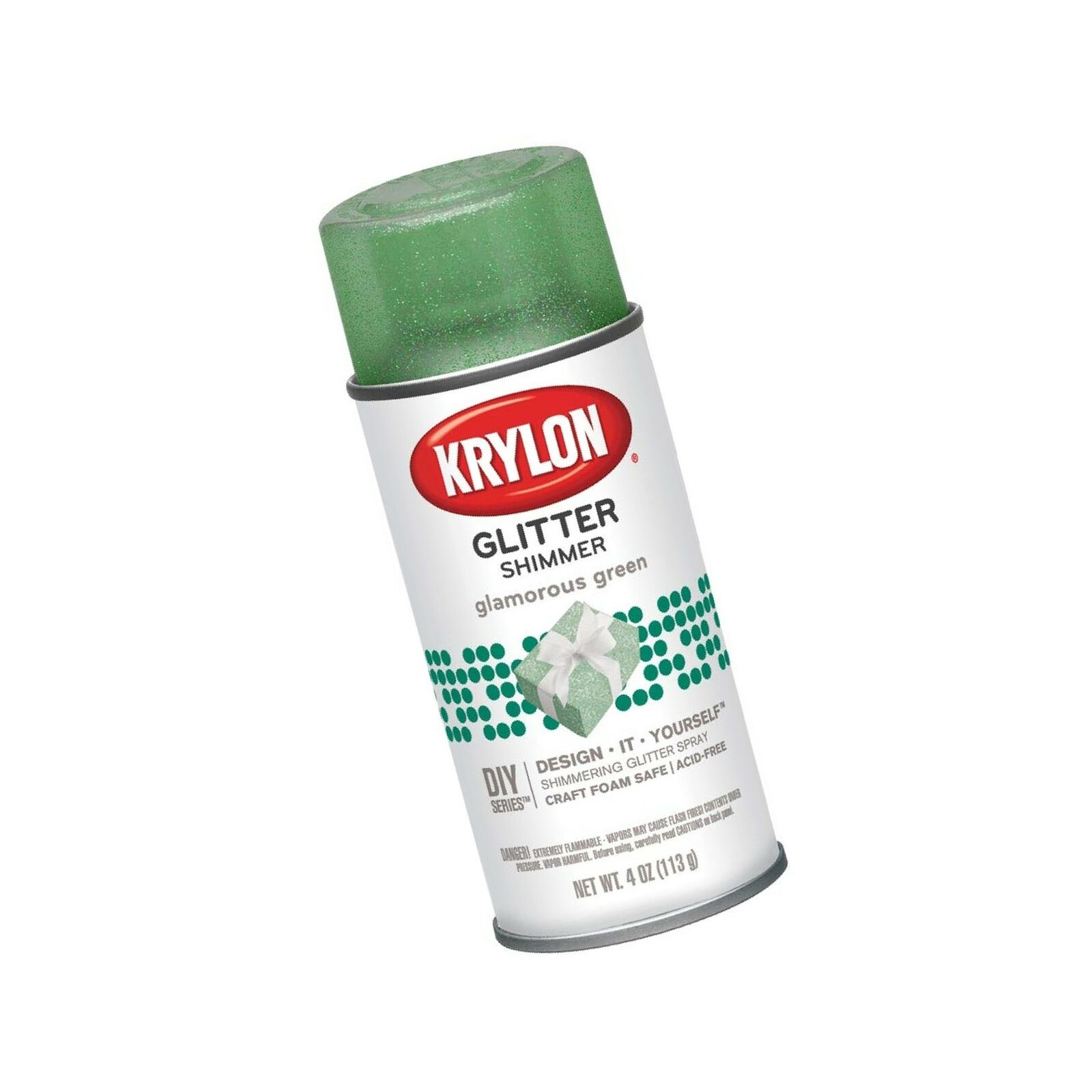 Krylon I00404 Glitter Purchase Aerosol Spray Green Glamorous In stock