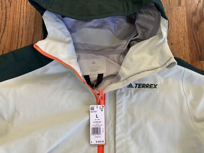 Adidas Terrex Post Consumer 3L 20,000mm Snow Jacket Men's Sz S-2XL