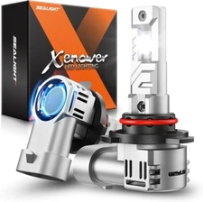 SEALIGHT 9012 Fog Light, HIR2 Bulbs with 5 Mins Plug-N-Play, Turbo Cooling Fan……