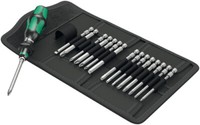Wera 05059295001 Kraftform Kompakt 60 Bit-Sortiment Schraubendreher Werkzeug-Set