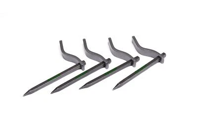 Barnwell Pack of 4 Short Dutch Pins Brick Block Concrete Hook Masons Peg 150mm