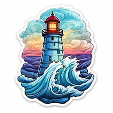 Huge XXXL Car Decal Sticker Lighthouse Decal