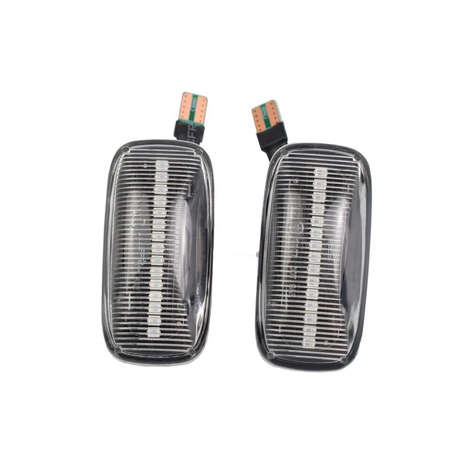 2 PIEZAS LED Marcador Lateral Dinámico Señal de Giro Luz Coche Para Nissan Máxima Almera A32 Foto 3 de 4