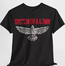 Sy Of A Down Overcome Bird Shirt Short Sleeves S-5XL