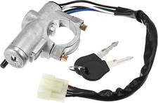 Ignition Key Switch Steering Lock Cylinder W/Key 48700-01G25 for Nissan D21 P...