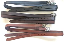 English Leathers - 1" x 56" - Choose from Black, Brown or Medium Chestnut
