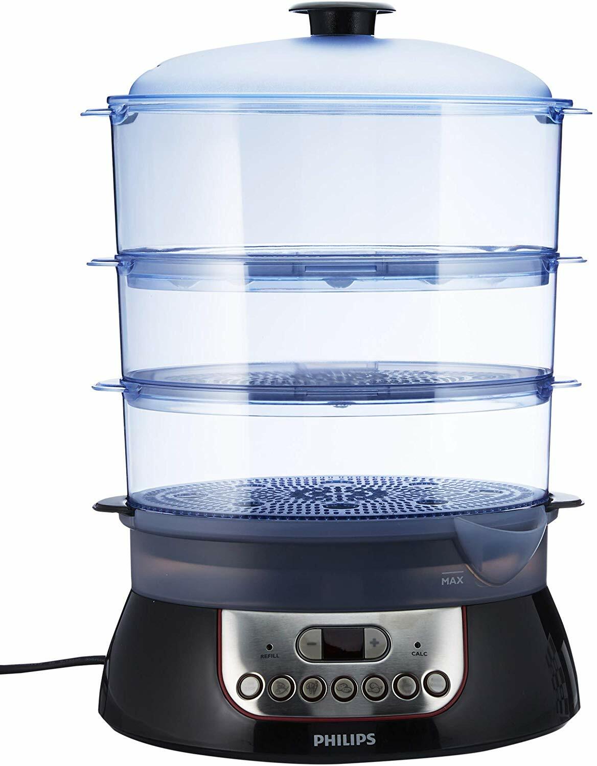 how to use philips food steamer