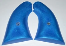Richland Arms 1863 pistol grips sapphire blue plastic with screw