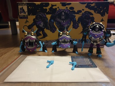Transformers Third Party UT Sharkies (vgl. Sharkticons) inkl. Toyhax; komplett!