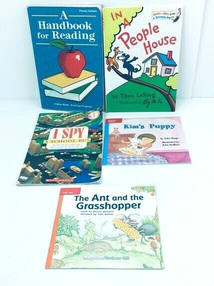 Abeka handbook for reading 4 easy readers 1st grade 3b ebay