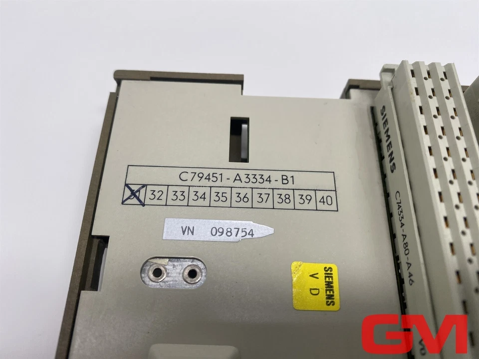 Siemens Anschlussmodul 6ES5702-8AA21 interface module  E-Stand 1 C79451-A3334-B1 - Bild 3 von 4