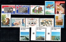 Hollande 1980-89 Neuf ** 100% emblèmes, contes de fées, vues