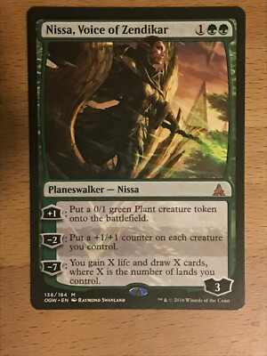 Nissa, Voice of Zendikar  - MTG - Oath of the Gatewatch