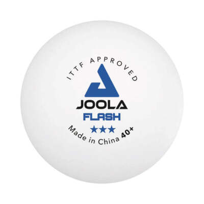 JOOLA Tischtennisball Flash*** 40+ ITTF Zulassung Tischtennis Bälle Pingpong