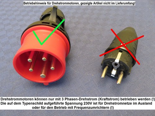 Elektromotor Drehstrom 0,75kW S6 1500/min Welle 19mm 80 B3(Fuß) - Bild 7 von 11
