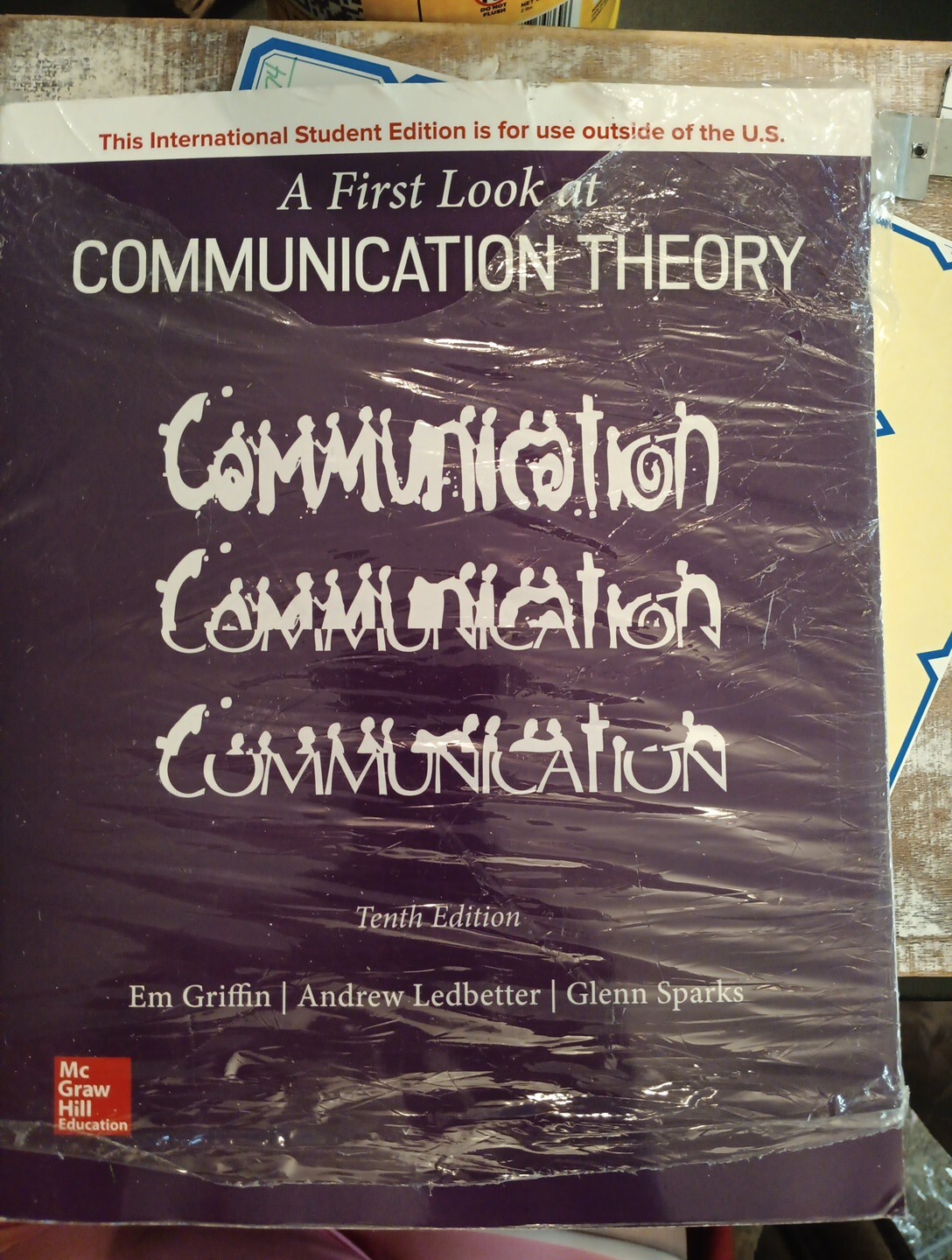 First Look at Communication Theory by Emory A. Griffin, Glenn Grayson Sparks and Andrew Ledbetter (2017, Trade Paperback) for sale online | eBay First Look at Communication Theory by Emory A. Griffin, Glenn Grayson Sparks and Andrew Ledbetter (2017, Trade Paperback) for sale online | eBay