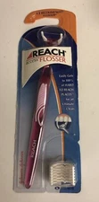 (1)  Reach Access Flosser with Disposable 8 Snap On Floss Heads SEALED Shelfwear