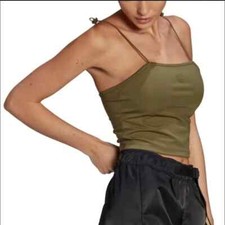 adidas Originals Elastic Crop Top NWT Large