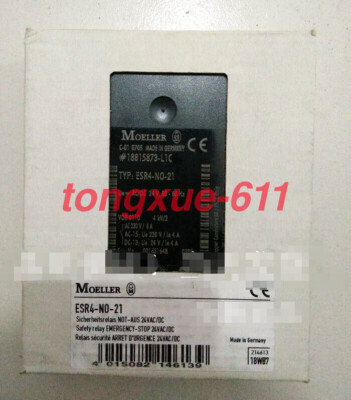 1pc NEW ESR4-N0-21 ESR4-NO-21 Safety relay Via FedEx or DHL