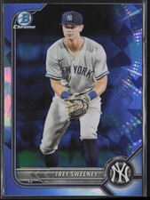 2022 Bowman Draft Sapphire Trey Sweeney BDC-156 Prospects | New York Yankees