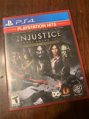 Injustice: Gods Among Us Ultimate Edition - PS4 (case And Disc