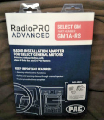 PAC GM1A-RS /RadioPR0 car radio wiring interface GM cars truck Best Offer