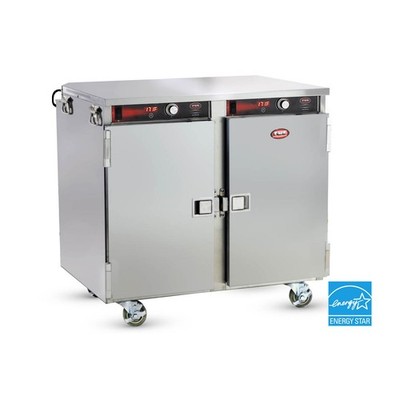 FWE HLC-16 Heated Holding Cabinet, 2-Compartment, Stainless Steel, 33.5''H, 16...