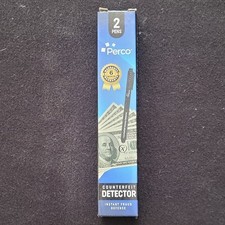 Counterfeit Money Detector Pens 2-Pack, Money Marker Bill Detection