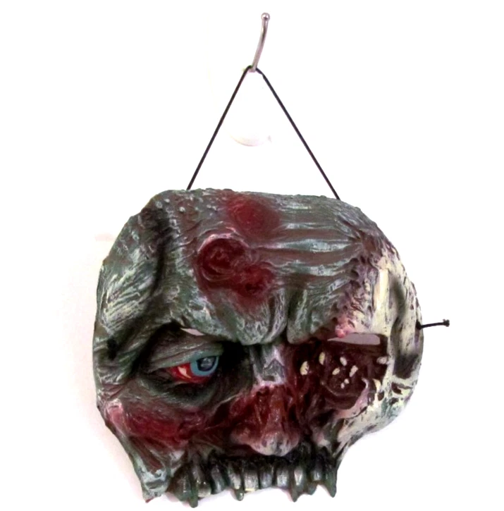 Disguise Co 2012 Green Zombie Walking Dead Vinyl 3/4 Mask Halloween Costume - Image 2 of 4