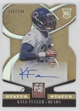 2014 Panini Elite Rookie Status Gold Die-Cut 155/199 Kyle Fuller #159 Auto m2c