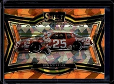 2025 Select NASCAR Racing Pit Road Tier #129 Ken Schrader Orange Ice Prizm