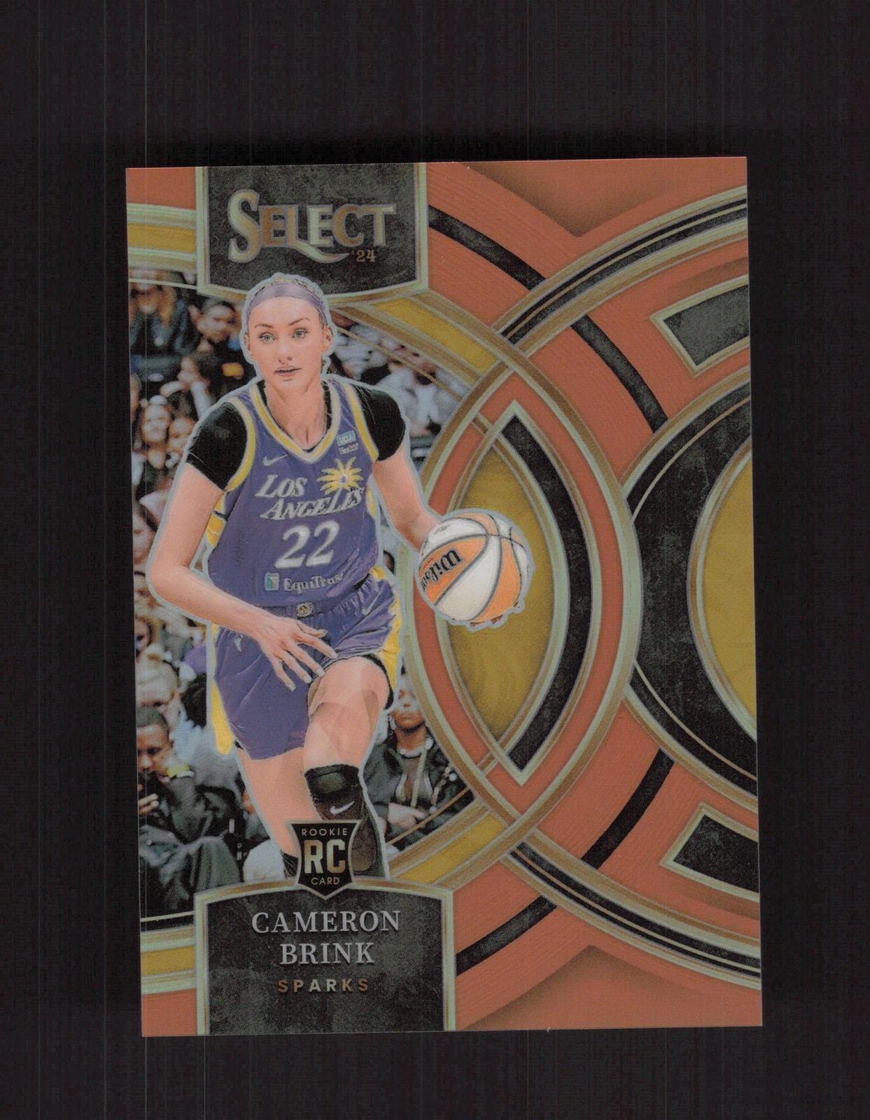 2024 Panini Select WNBA #191 Cameron Brink Orange /125 RC