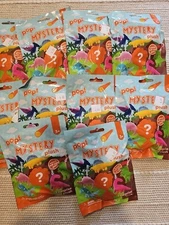 10 NEW  Pop!  BRAND MYSTERY PLUSH KEYCHAIN DINOSAURS PARTY FAVORS FREE SHIP 