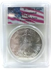 2001 GEM Uncirculated 1oz Fine Silver WTC Ground Zero Recovery Silver Eagle Coin