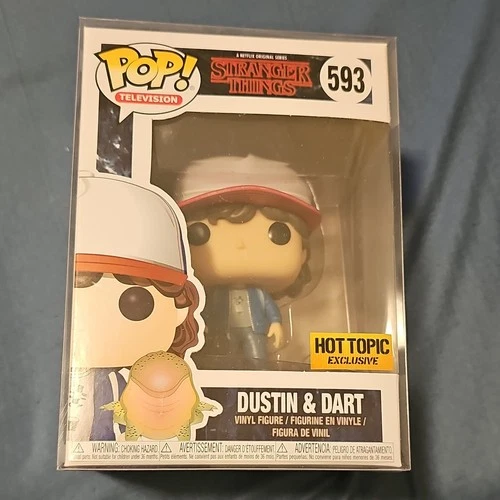 Funko Pop! Vinyl Stranger Things Dustin & Dart Hot Topic Exclusive 593 Figure
