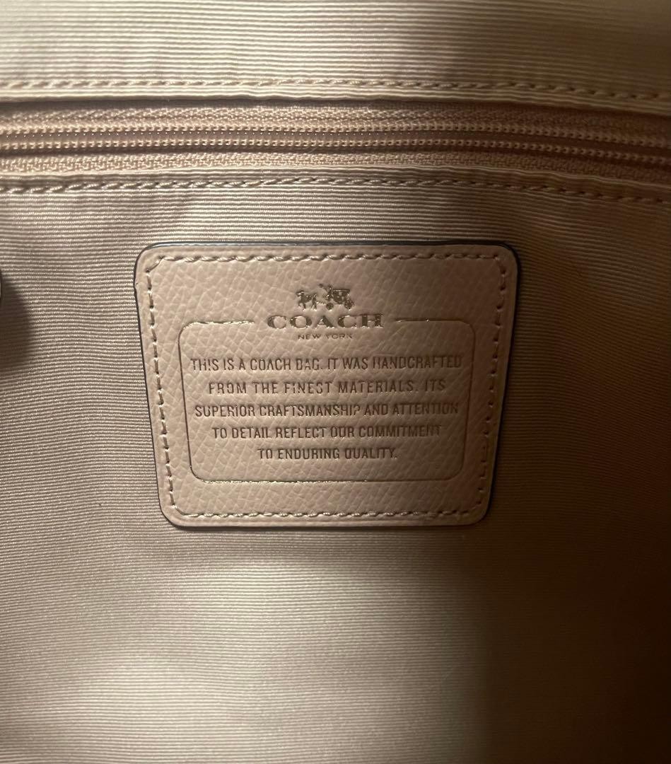 COACH 2WAY Shoulder Bag Python Pattern F38249 - image 8