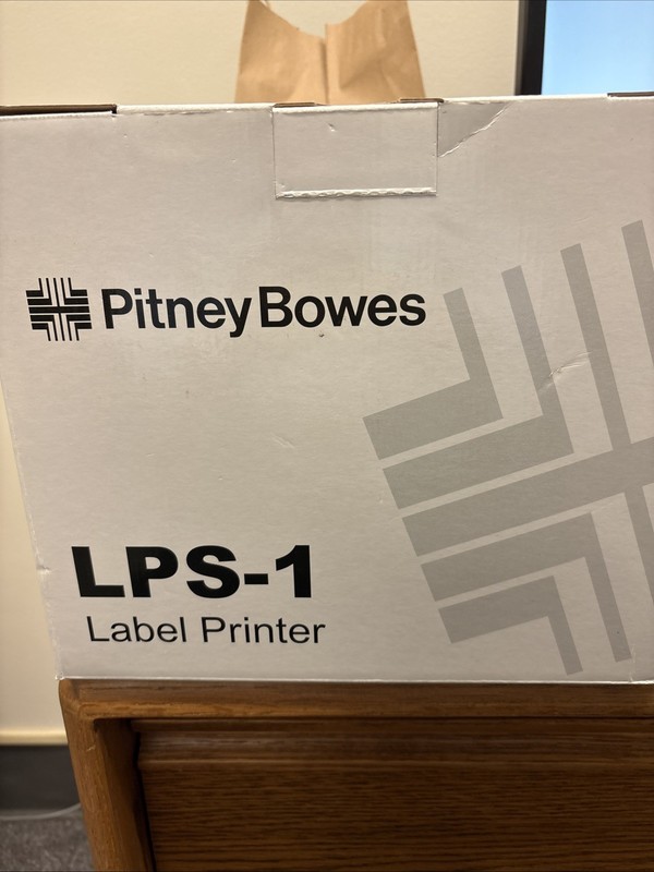*New in Box* PITNEY BOWES LPS-1 Label Printer