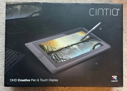 Wacom Cintiq 13HD Graphics Tablet Black (all Tested And Working)