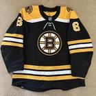 Mike Reilly 2021-22 Game Worn Used Boston Bruins Hockey Jersey - Meigray LOA