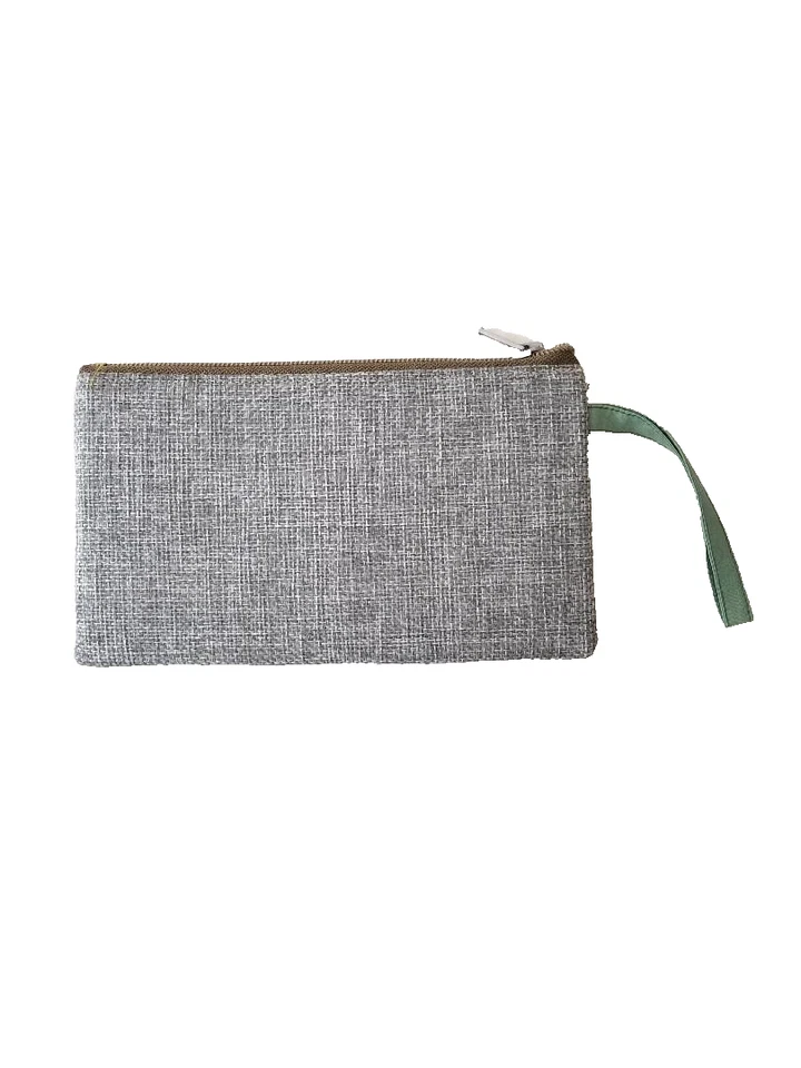 HANDMADE COTTON CRAFTED WALLET/POUCH QUALITY CRAFTSMANSHIP Foto 3 de 4