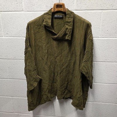 DRESS TO KILL by JANE MOHR Lagenlook Cardigan Jacket Size 1 Textured Oversized