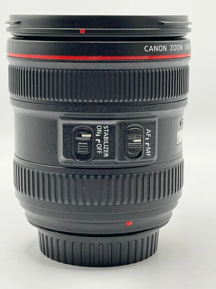 CANON EF 24-70mm 1:4 L IS USM LENS - BELOW-AVERAGE - E F 24-70 mm f/4.0L - Image 3 of 4