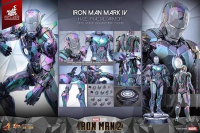 ホットトイズMMS855D79アイアンマン・マーク４ ヘイズ・プリズム・アーマー New Hot Toys MMS855D79 Iron Man Mark 4 HAZE FRACTAL ARMOR Color