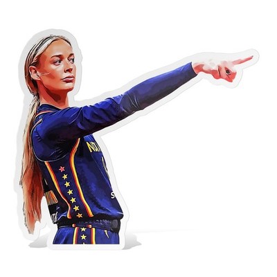 Sophie Cunningham Indiana Fever Basketball Sticker Decal Glossy Waterproof Vinyl